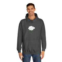 Crying Cloud Unisex College Hoodie