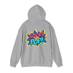 Socks That Pop Official Unisex Heavy Blend™ Hooded Sweatshirt