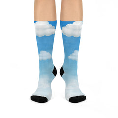 Sky is the Limit Cushioned Crew Socks