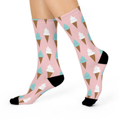 Ice Cream Cushioned Crew Socks