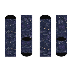 Night Sky Cushioned Crew Socks