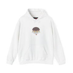 Crying Umbrella Tattoo Hoodie – Unisex Cozy Pullover