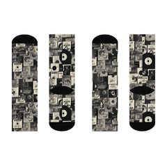 Vinyl Cushioned Crew Socks