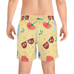 Shades in Shade Men's Mid-Length Swim Shorts (AOP)