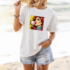 Pop Art Retro Graphic Shirt – Vintage Comic Unisex Tee