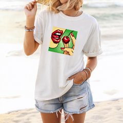 Retro Pop Art Shirt – Vintage Comic Graphic Tee for Men and Women