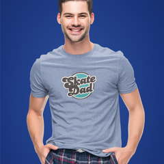 Skate Dad T-Shirt – Retro Skateboarder Tee for Skater Parents
