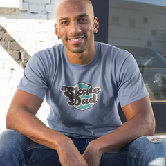 Skate Dad T-Shirt – Retro Skateboarder Tee for Skater Parents
