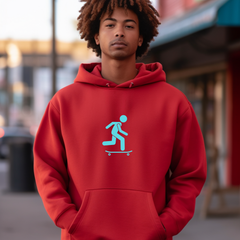 Skateboard Icon Hoodie — Skater Pullover