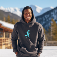 Skateboard Icon Hoodie — Skater Pullover