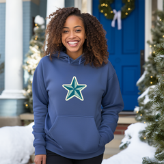 Old School Tattoo Star Hoodie - American Traditional Tattoo Pullover