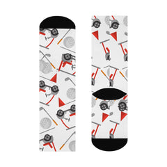 Golf Cart Crew Socks – Fun Socks for Golf Enthusiasts