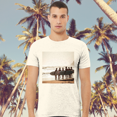 Vintage Surf Club T-Shirt – Retro Beach Photography Tee