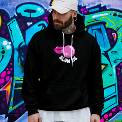Sarcastic "Blow Me" Hoodie – Funny Unisex Graphic Sweatshirt