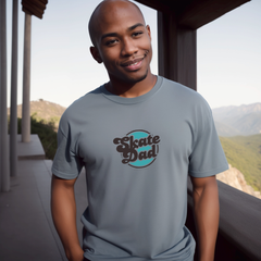 Skate Dad T-Shirt – Retro Skateboarder Tee for Skater Parents