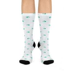 Fish Socks - Unisex Cushioned Crew Socks