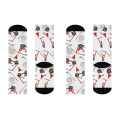 Golf Cart Crew Socks – Fun Socks for Golf Enthusiasts