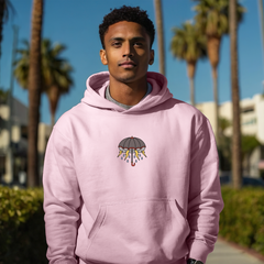 Crying Umbrella Tattoo Hoodie – Unisex Cozy Pullover