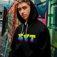 BET Graffiti Hoodie – Urban Streetwear, Hip Hop Style
