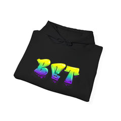 BET Graffiti Hoodie – Urban Streetwear, Hip Hop Style