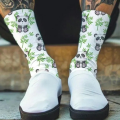 Panda Crew Socks: Unisex Animal Lover Gift