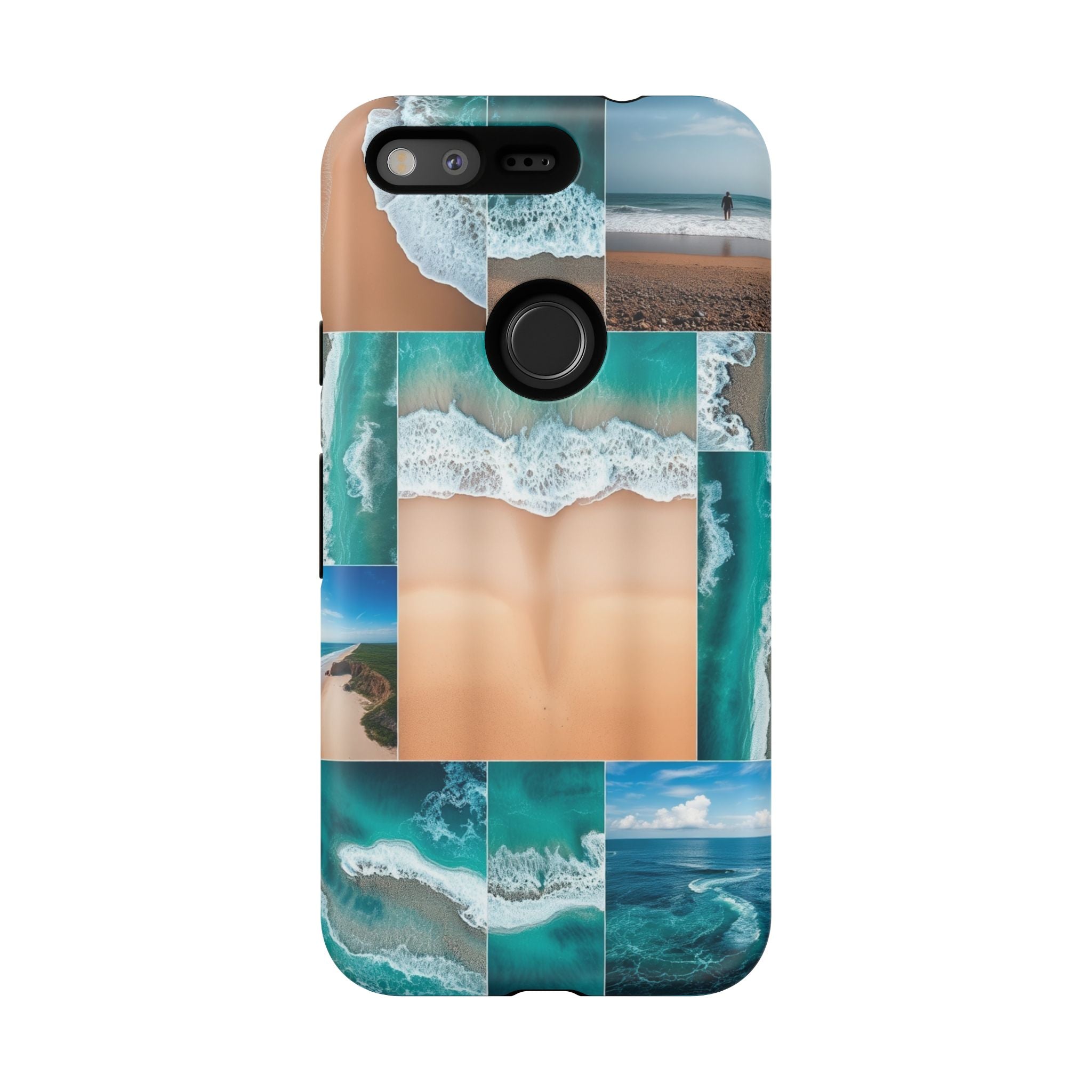 Beach Ocean Google Pixel Case Summer Vibe Coastal Tough Pixel Phone Case for Beach Lovers Travel Aesthetic Tropical Google Case Gift