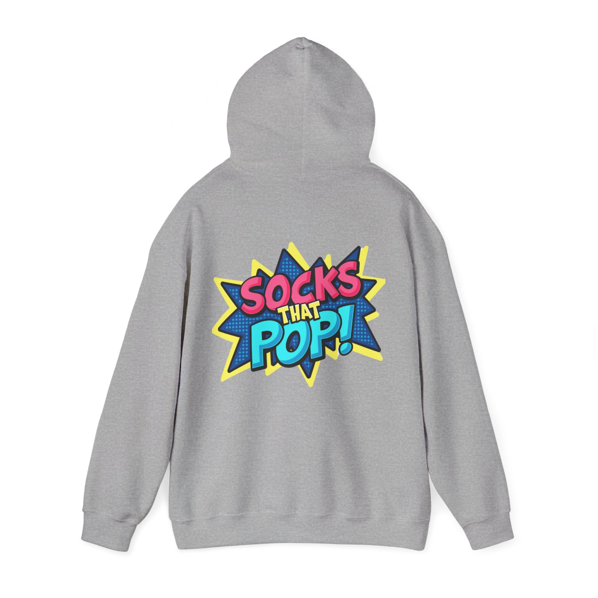 Socks That Pop Official Unisex Heavy Blend™ Hooded Sweatshirt