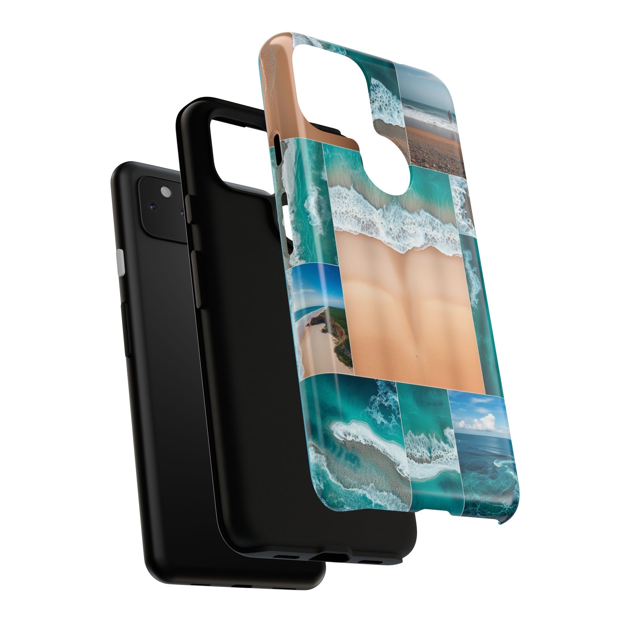 Beach Ocean Google Pixel Case Summer Vibe Coastal Tough Pixel Phone Case for Beach Lovers Travel Aesthetic Tropical Google Case Gift