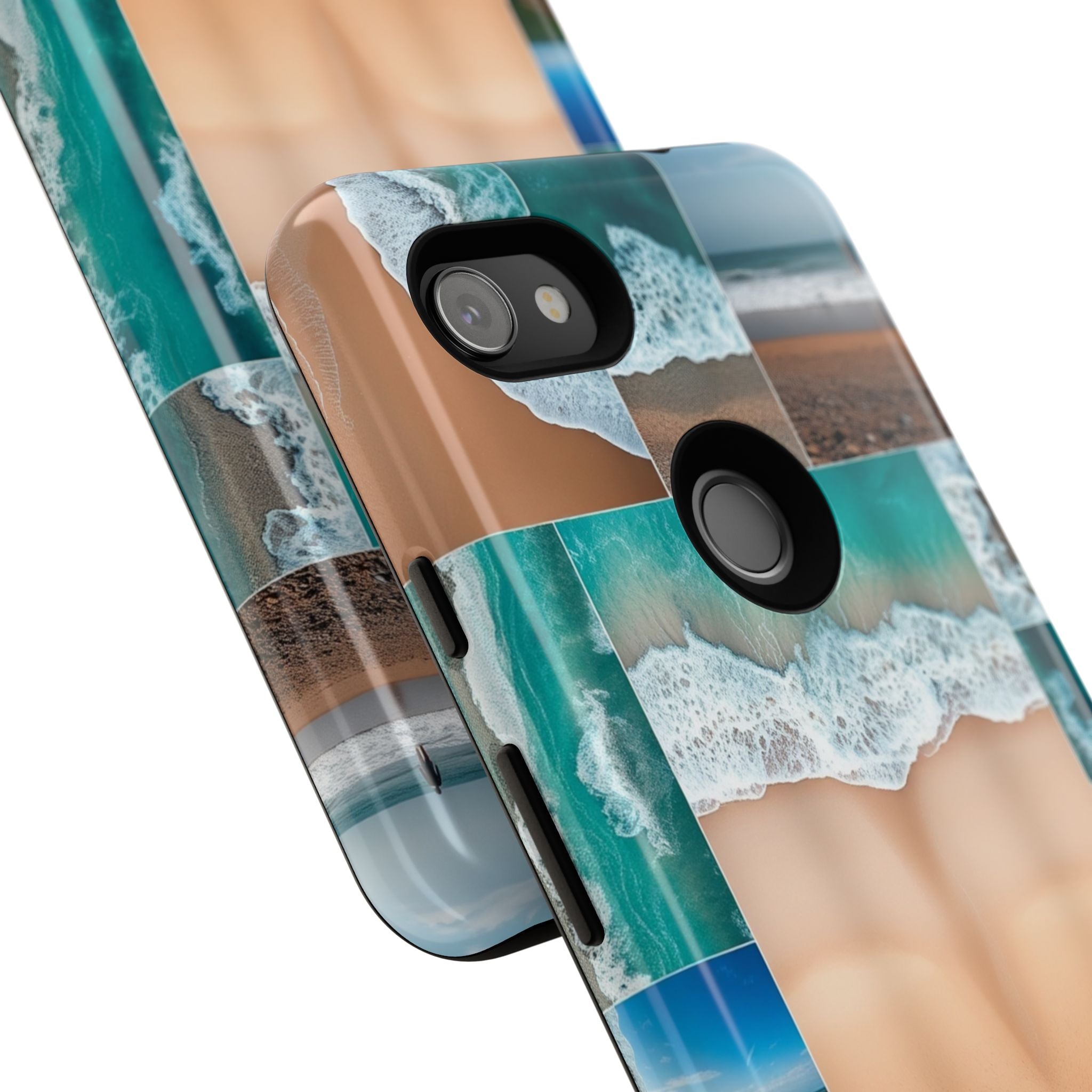 Beach Ocean Google Pixel Case Summer Vibe Coastal Tough Pixel Phone Case for Beach Lovers Travel Aesthetic Tropical Google Case Gift
