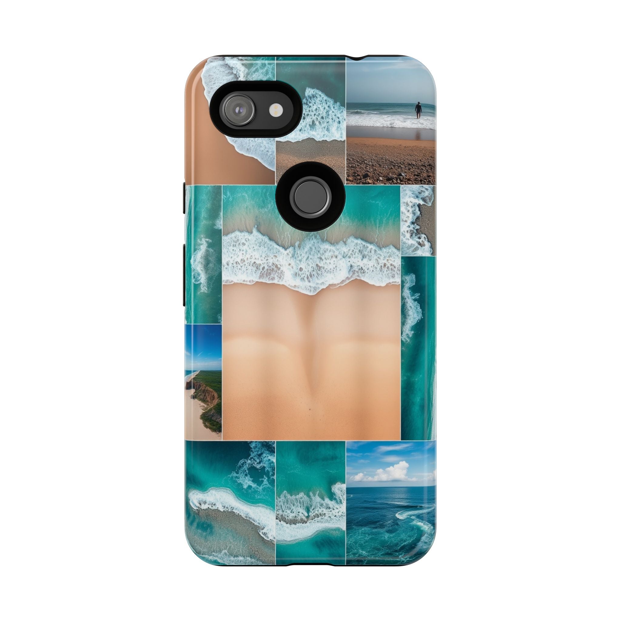 Beach Ocean Google Pixel Case Summer Vibe Coastal Tough Pixel Phone Case for Beach Lovers Travel Aesthetic Tropical Google Case Gift