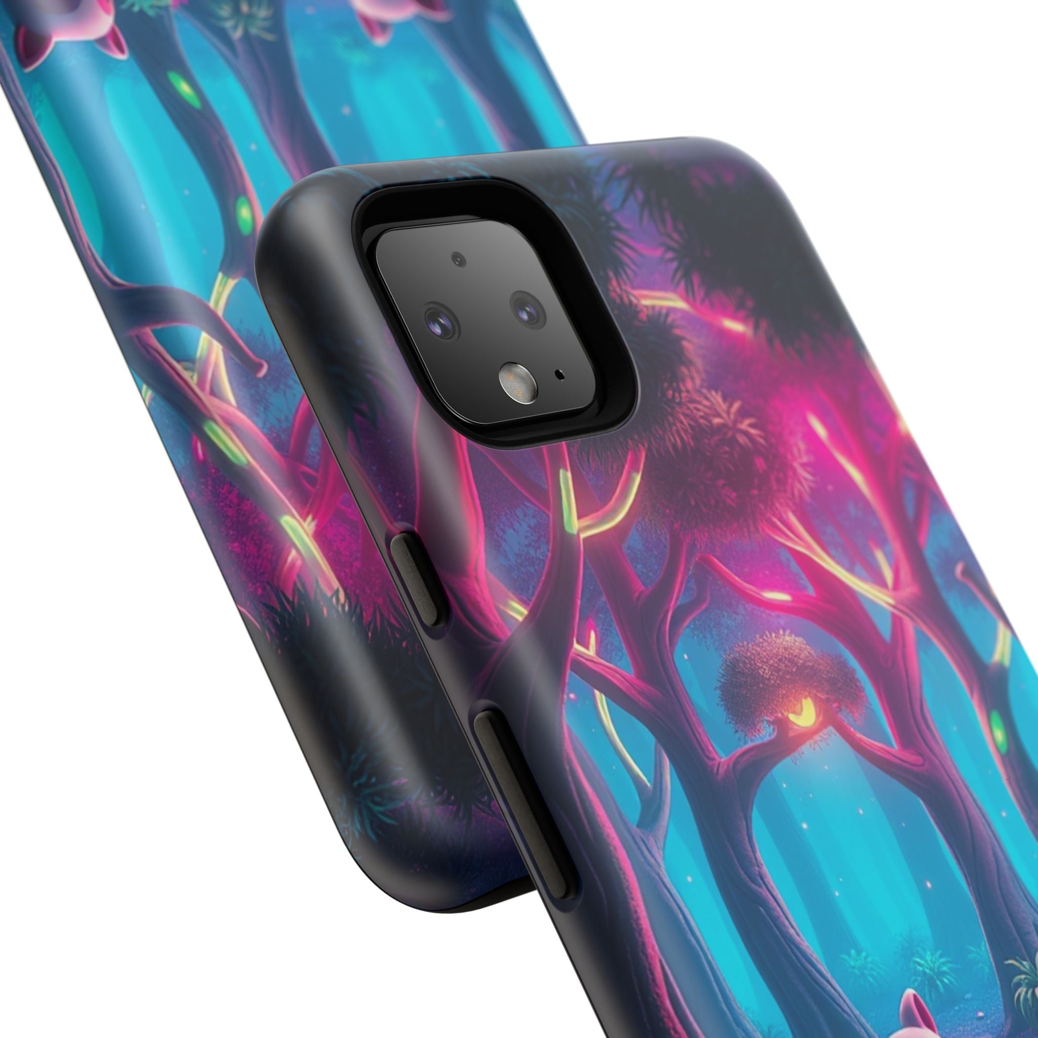 Mystical Forest Phone Case - Cute Animal Design, Tough Protection, Gift for Nature Lovers, Fantasy Decor, Phone Accessories, Eco-Friendly