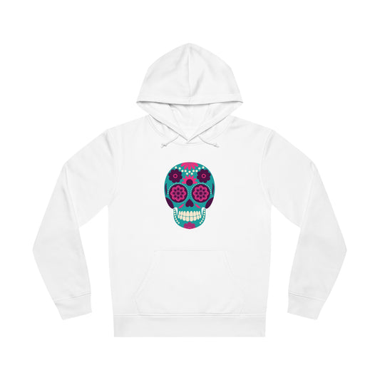 Sugar Skull Unisex Drummer Hoodie Skull Graphic Hoodie for Men ad Women's Hoodie
