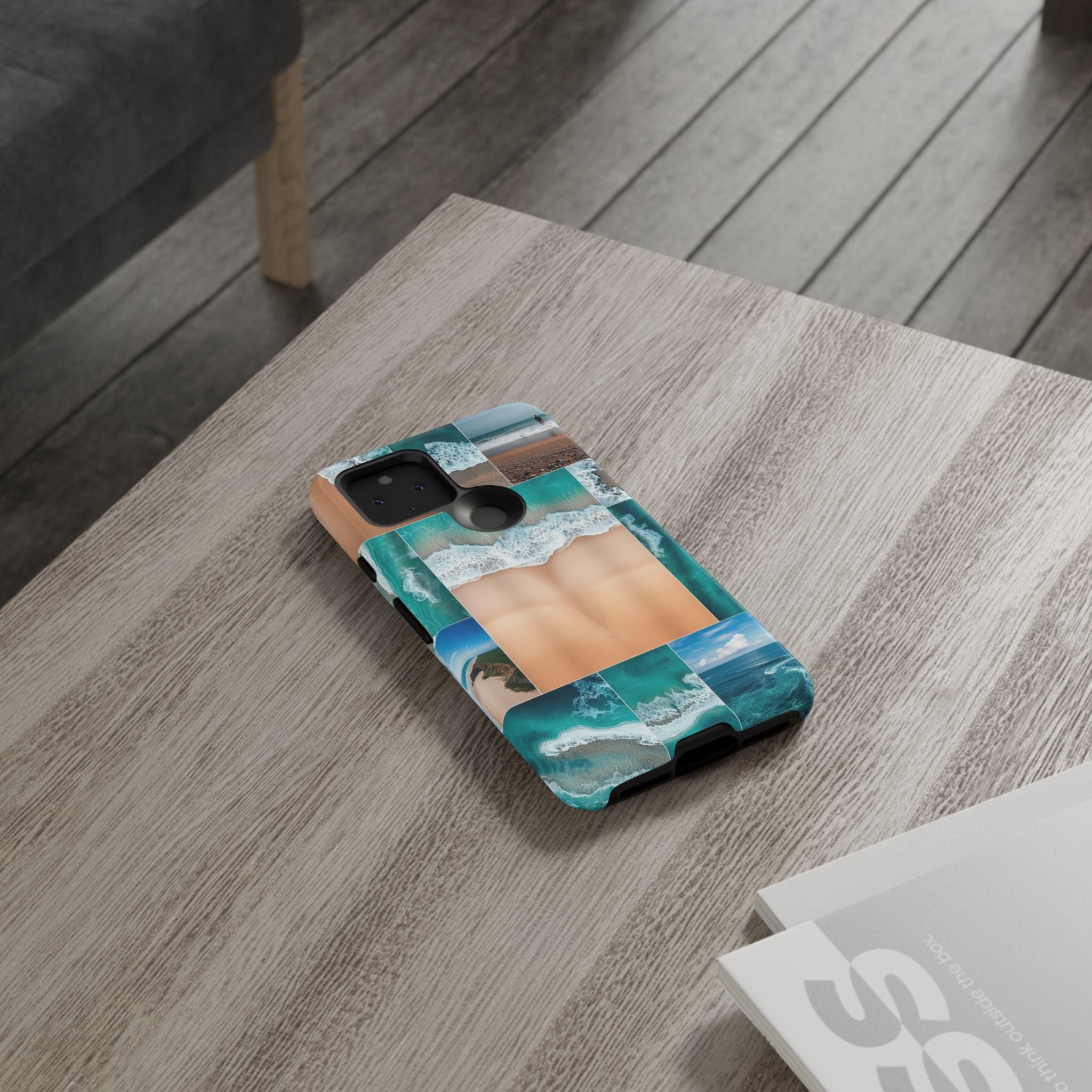 Beach Ocean Google Pixel Case Summer Vibe Coastal Tough Pixel Phone Case for Beach Lovers Travel Aesthetic Tropical Google Case Gift