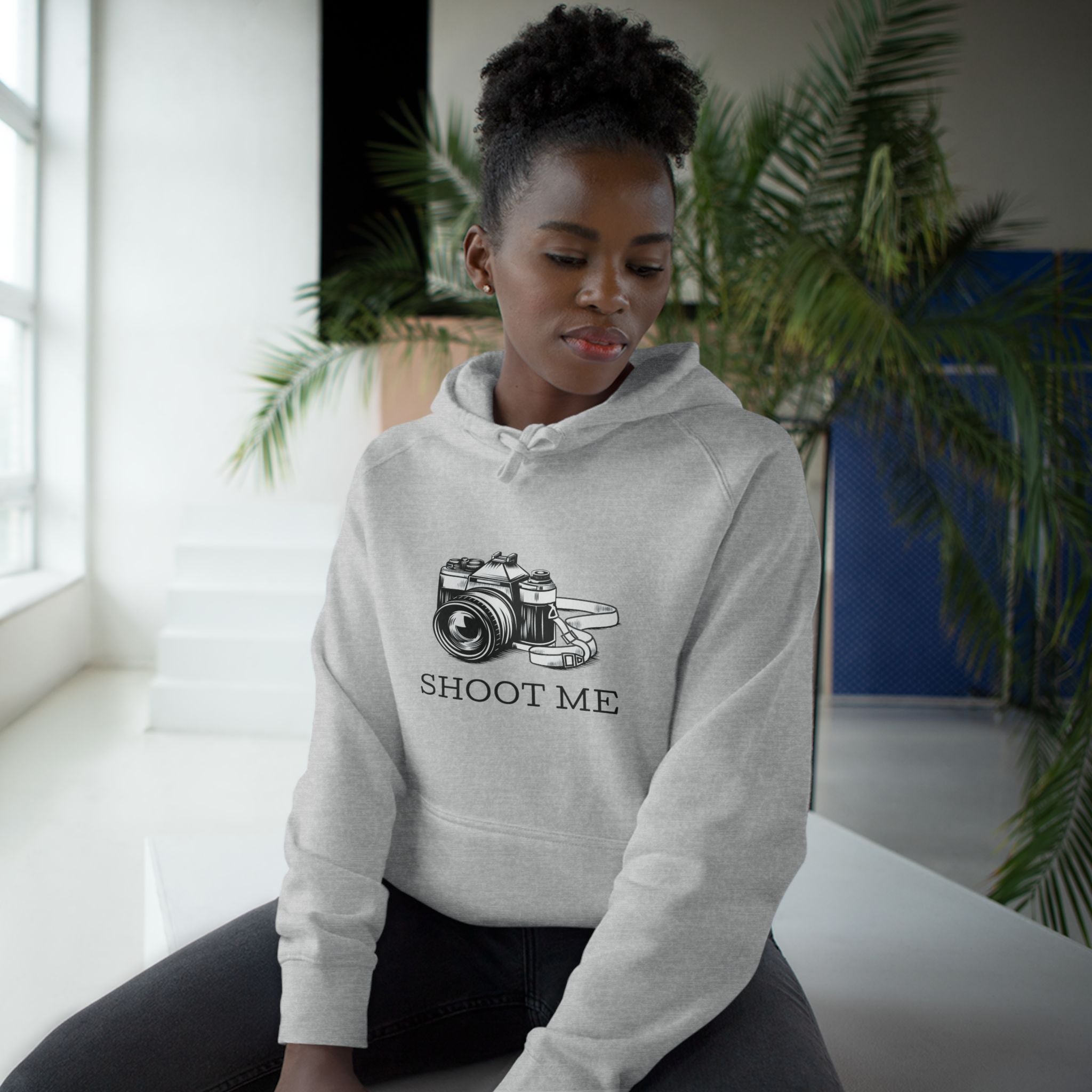 Shoot Me Camera Hoodie Photographer Gift Funny Photographer Hoodie Unisex Hoodie
