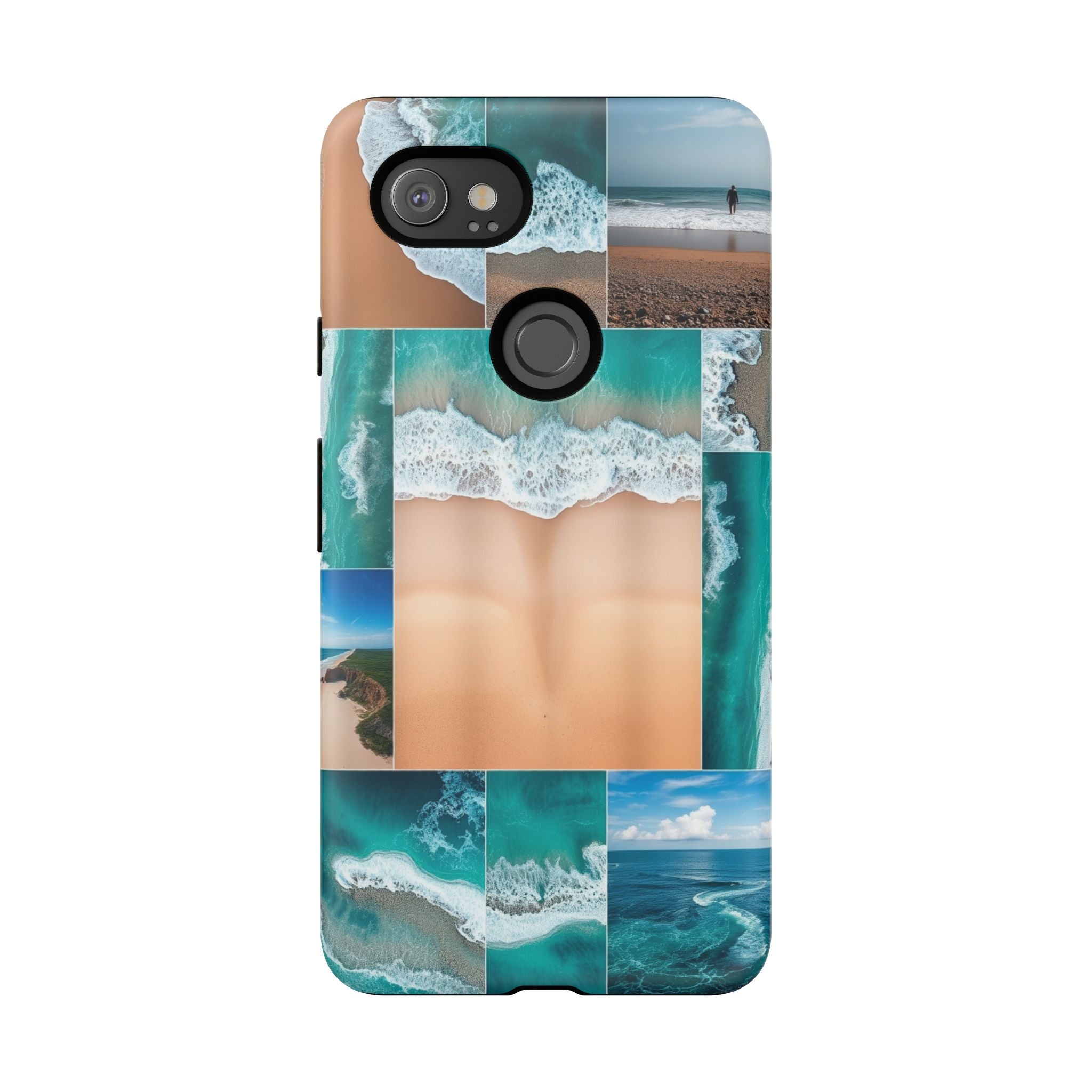 Beach Ocean Google Pixel Case Summer Vibe Coastal Tough Pixel Phone Case for Beach Lovers Travel Aesthetic Tropical Google Case Gift