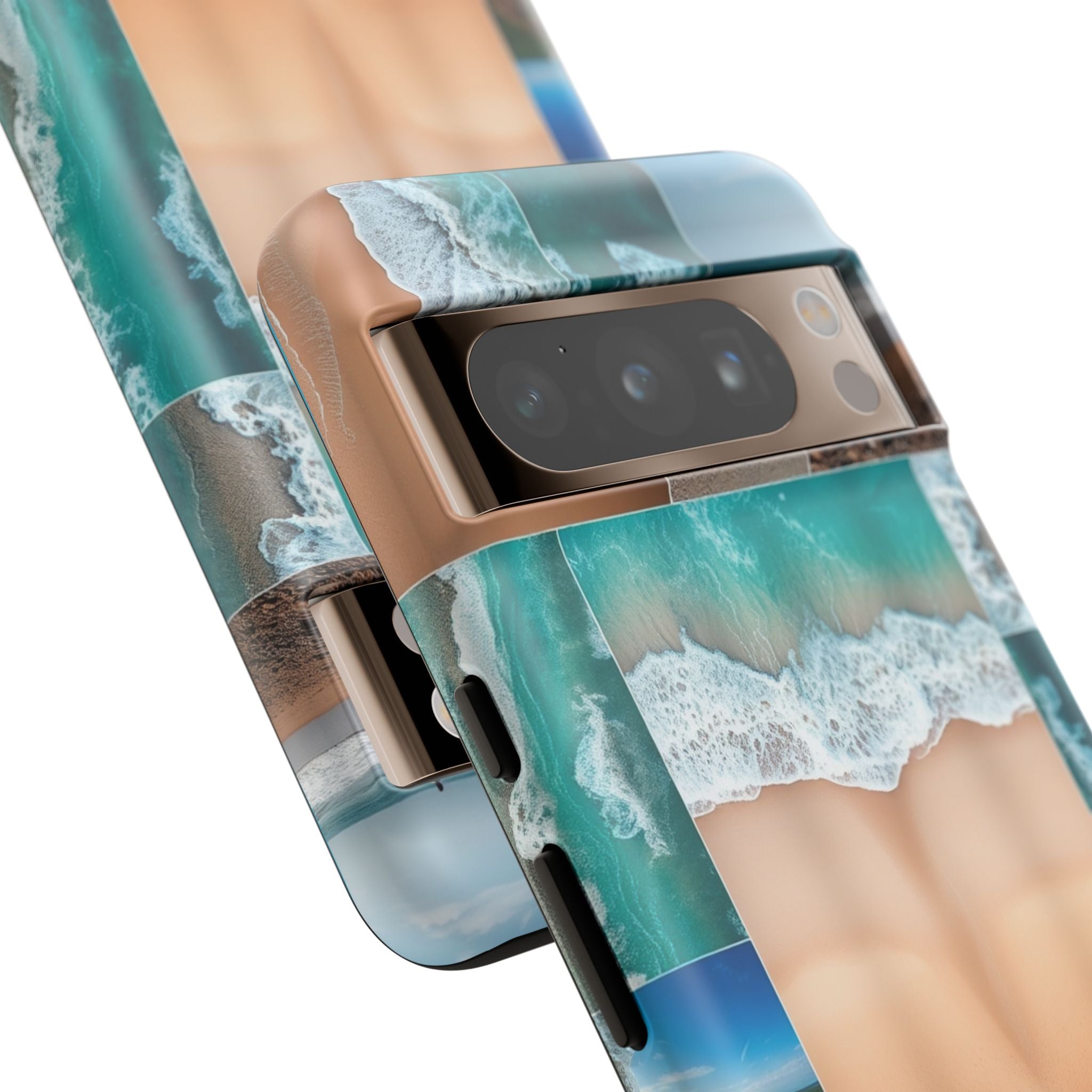 Beach Ocean Google Pixel Case Summer Vibe Coastal Tough Pixel Phone Case for Beach Lovers Travel Aesthetic Tropical Google Case Gift