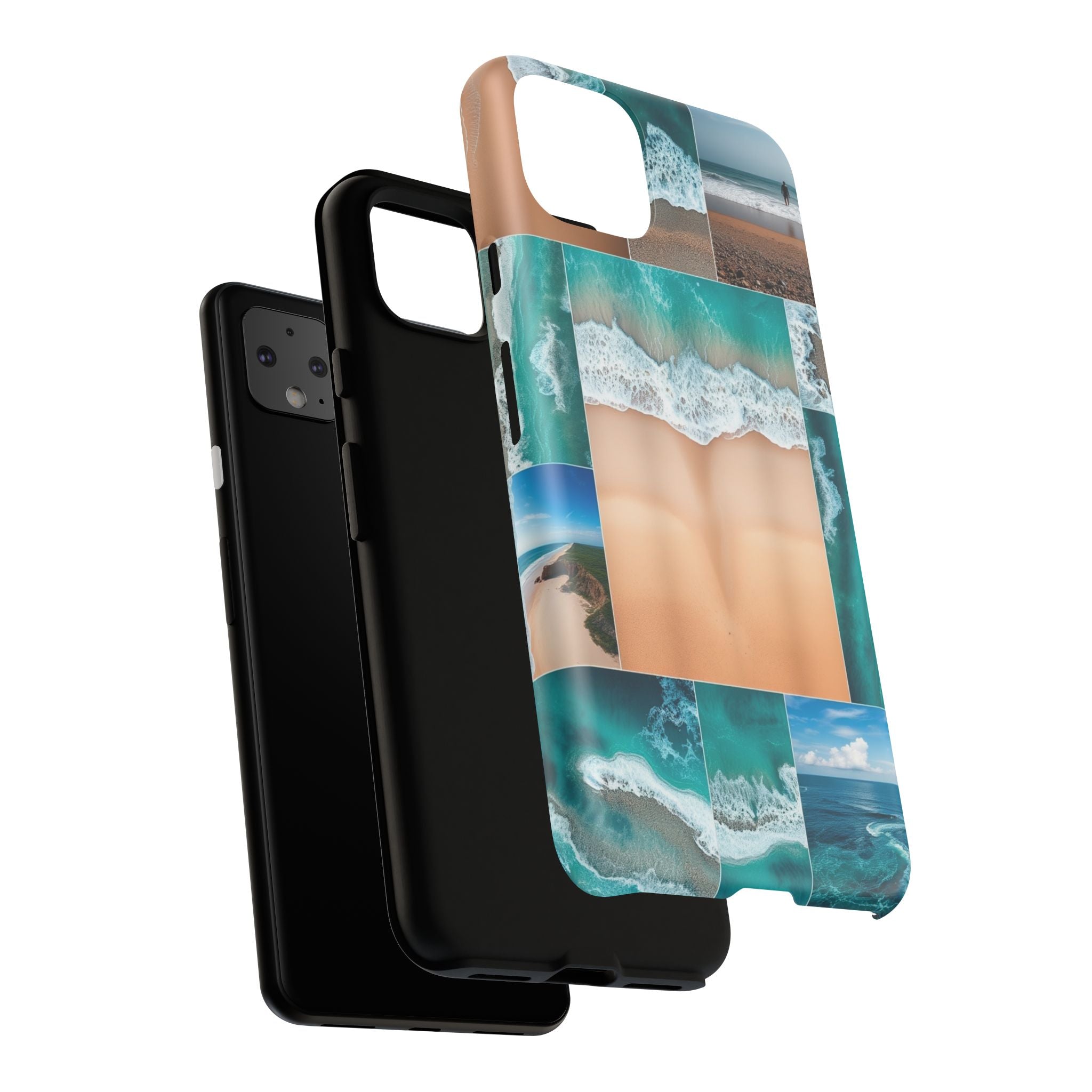 Beach Ocean Google Pixel Case Summer Vibe Coastal Tough Pixel Phone Case for Beach Lovers Travel Aesthetic Tropical Google Case Gift