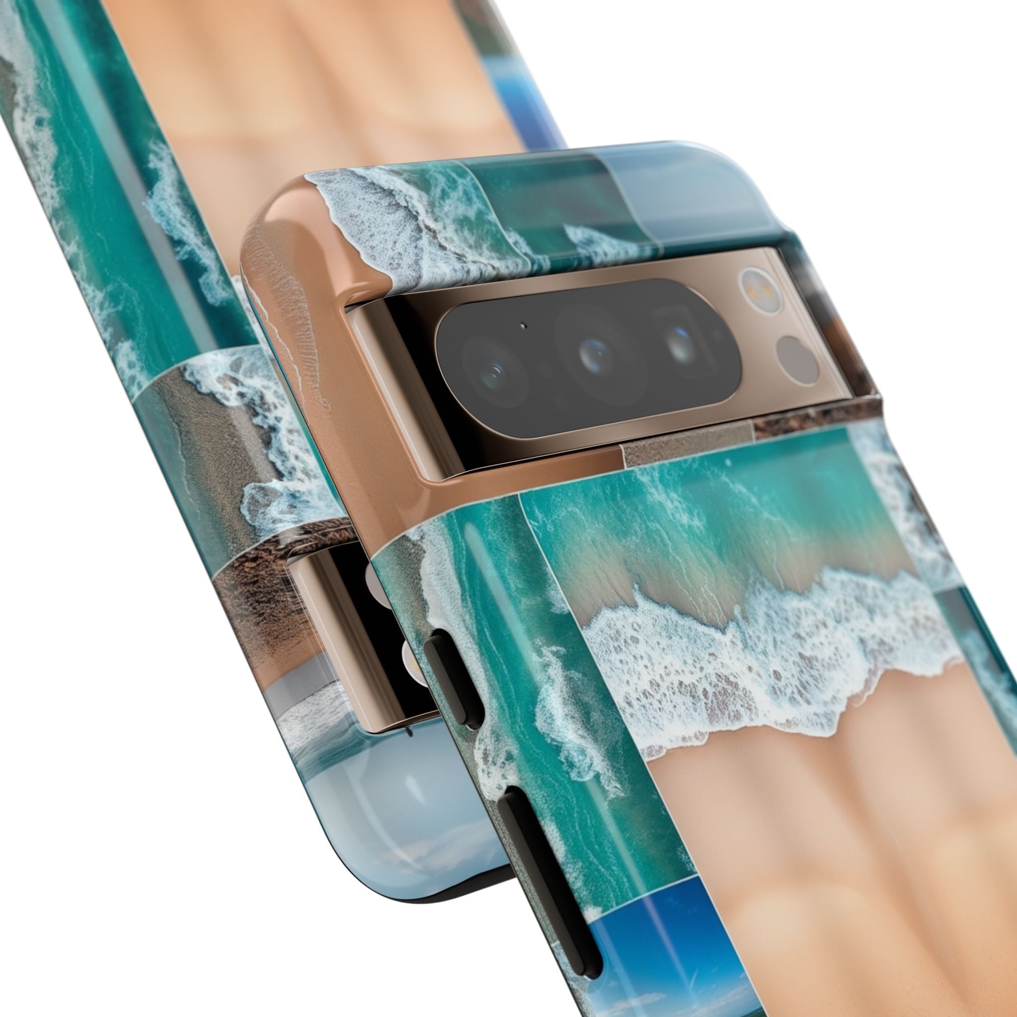 Beach Ocean Google Pixel Case Summer Vibe Coastal Tough Pixel Phone Case for Beach Lovers Travel Aesthetic Tropical Google Case Gift
