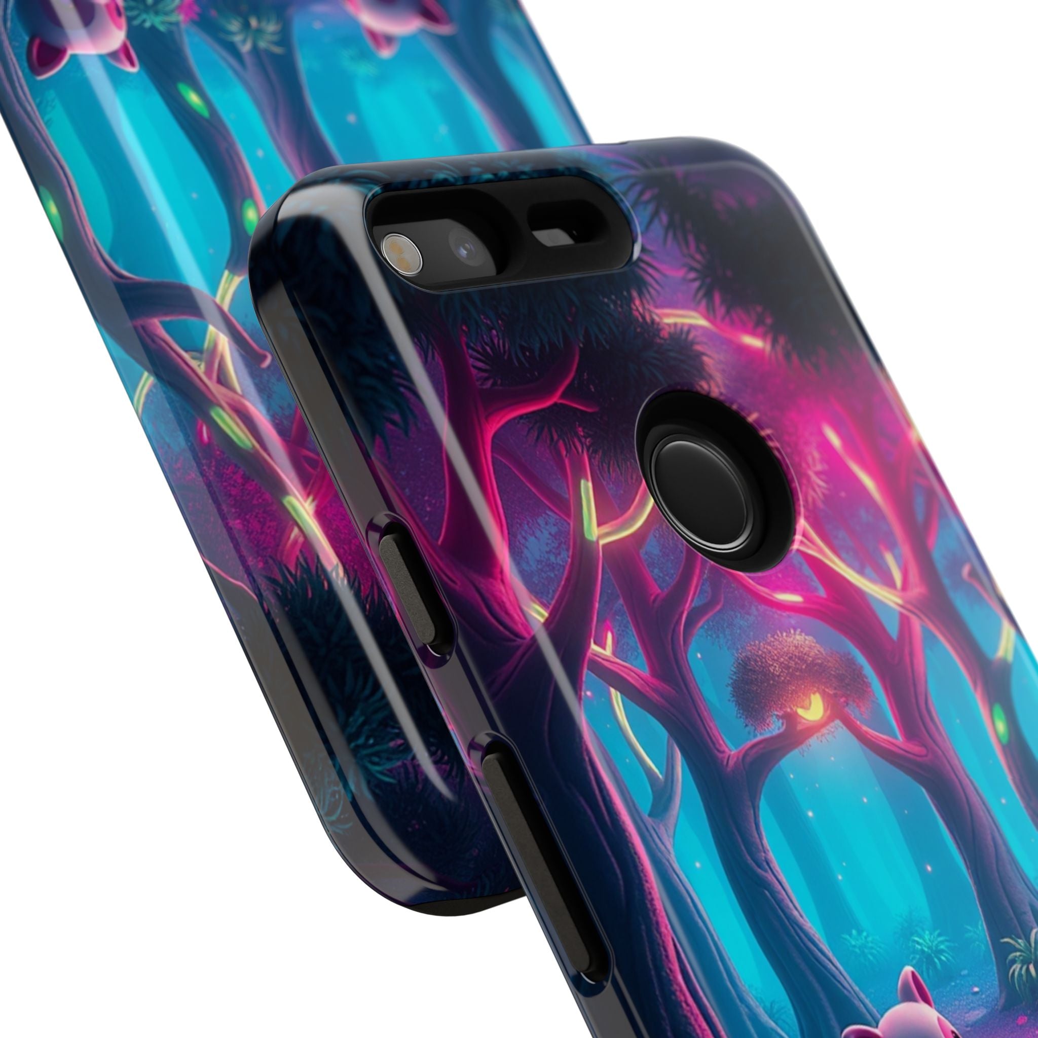 Mystical Forest Phone Case - Cute Animal Design, Tough Protection, Gift for Nature Lovers, Fantasy Decor, Phone Accessories, Eco-Friendly