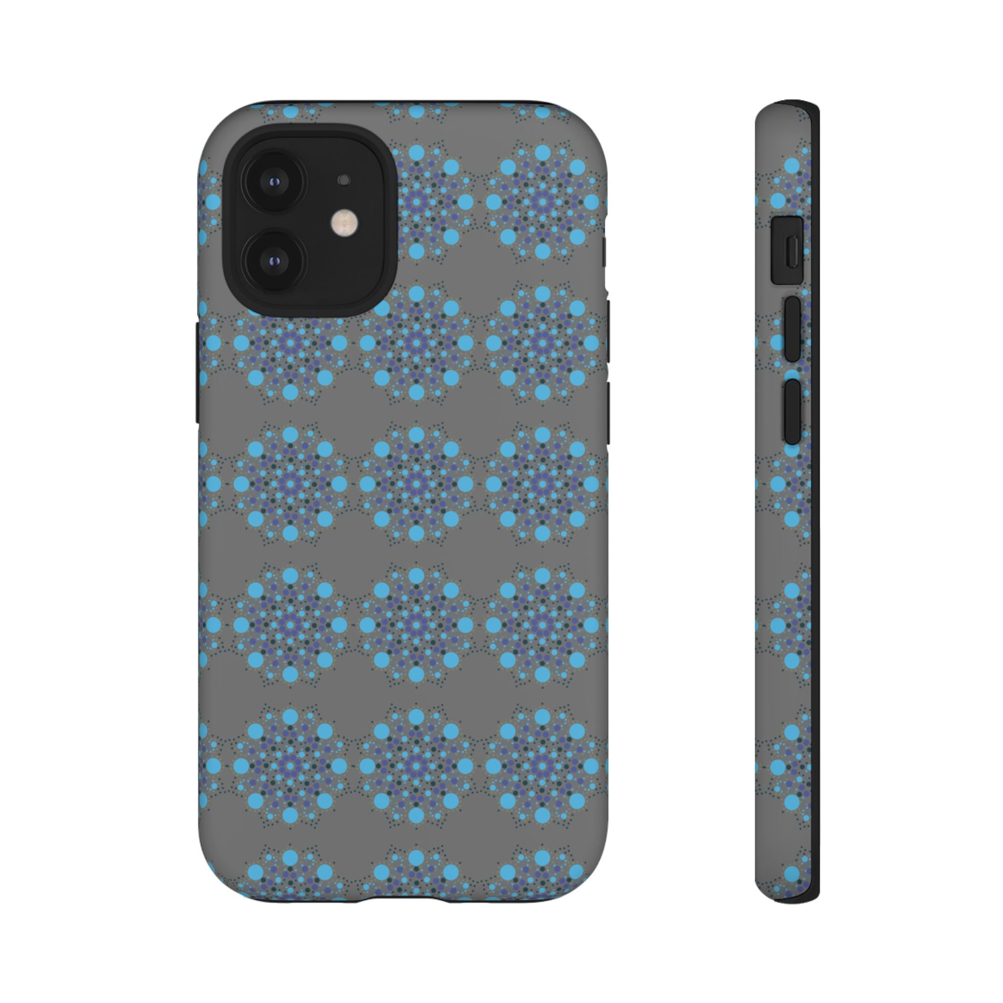 lue Geometric Phone Case for iPhone, Samsung, Google - Abstract Pattern, Protective Cover, Modern Art Phone Case, Gift for Her