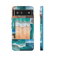 Beach Ocean Google Pixel Case Summer Vibe Coastal Tough Pixel Phone Case for Beach Lovers Travel Aesthetic Tropical Google Case Gift