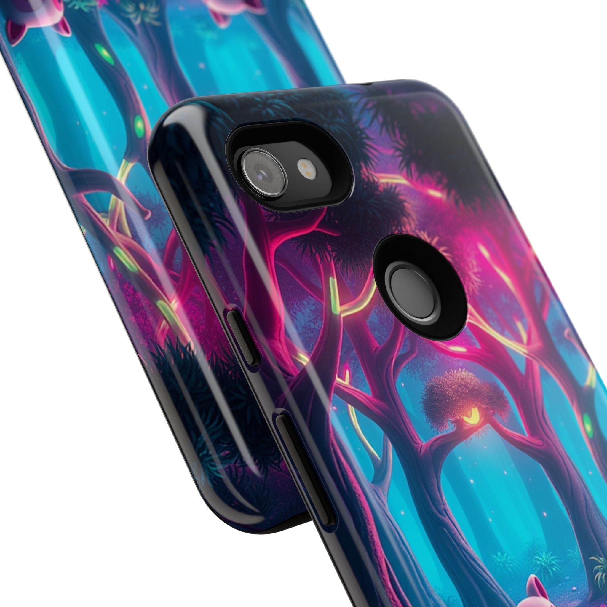 Mystical Forest Phone Case - Cute Animal Design, Tough Protection, Gift for Nature Lovers, Fantasy Decor, Phone Accessories, Eco-Friendly