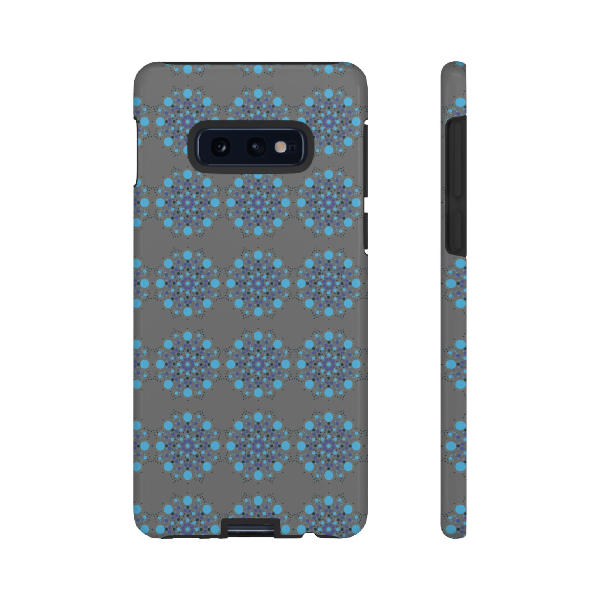 lue Geometric Phone Case for iPhone, Samsung, Google - Abstract Pattern, Protective Cover, Modern Art Phone Case, Gift for Her