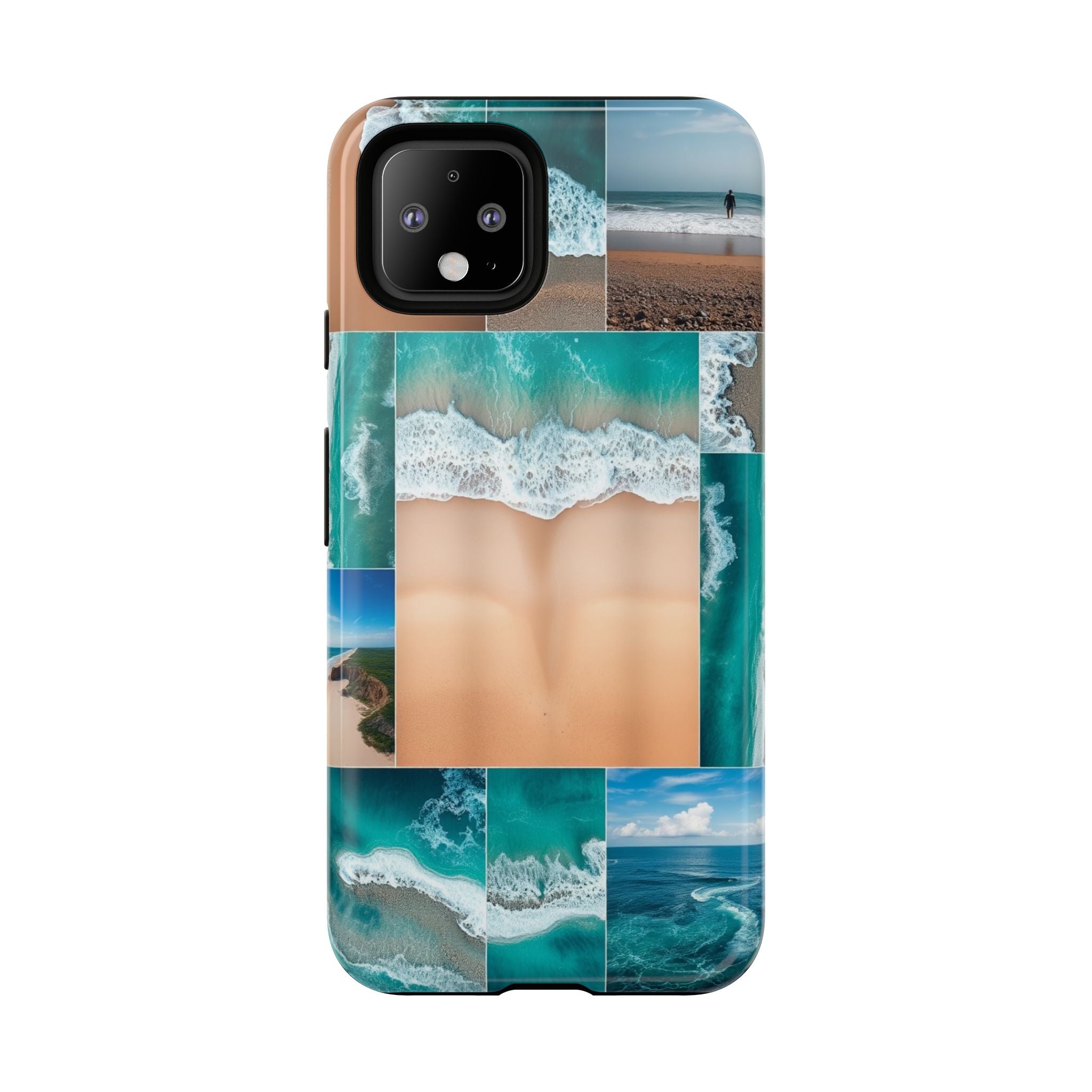 Beach Ocean Google Pixel Case Summer Vibe Coastal Tough Pixel Phone Case for Beach Lovers Travel Aesthetic Tropical Google Case Gift