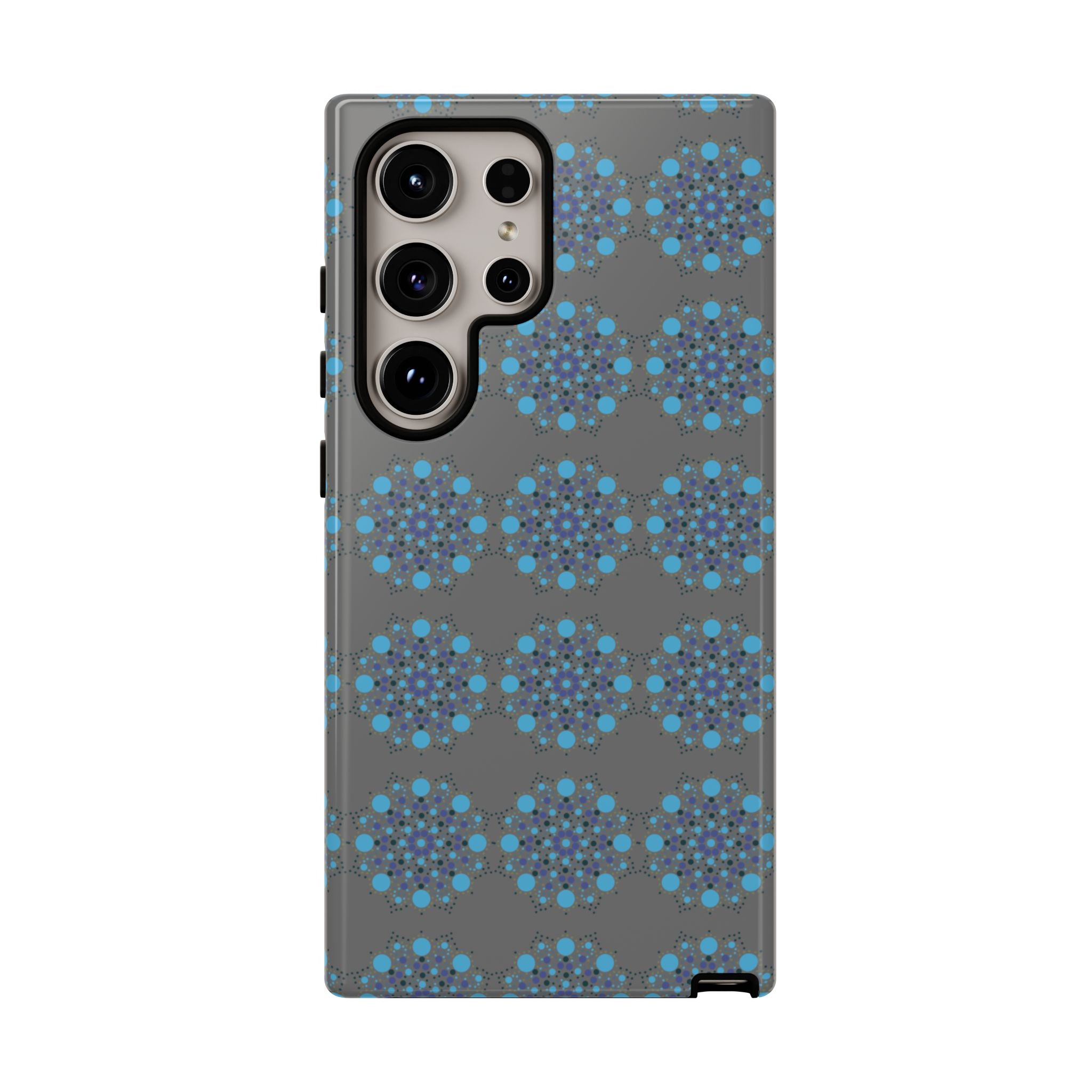 lue Geometric Phone Case for iPhone, Samsung, Google - Abstract Pattern, Protective Cover, Modern Art Phone Case, Gift for Her