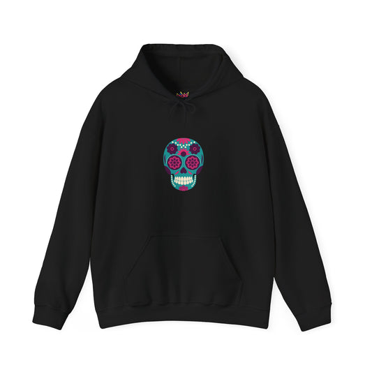 Sugar Skull Unisex Drummer Hoodie Skull Graphic Hoodie for Men ad Women's Unisex Heavy Blend™ Hooded Sweatshirt