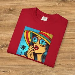 Retro Graphic Shirt Beach Pop Art Shirt