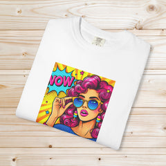 Retro Pop Art Shirt Comic Print Shirt