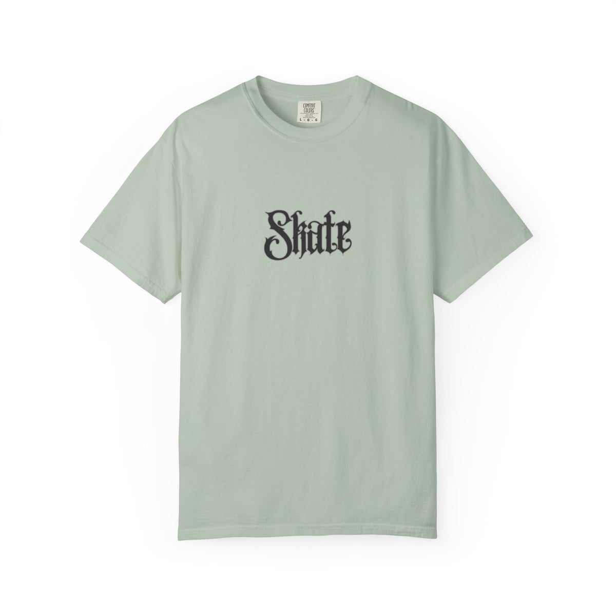 Skate T-Shirt Comfort Colors Sage Green Aesthetic Skater Graphic Tee Streetwear Skateboarding Shirt Minimalist Skateboarder Outfit