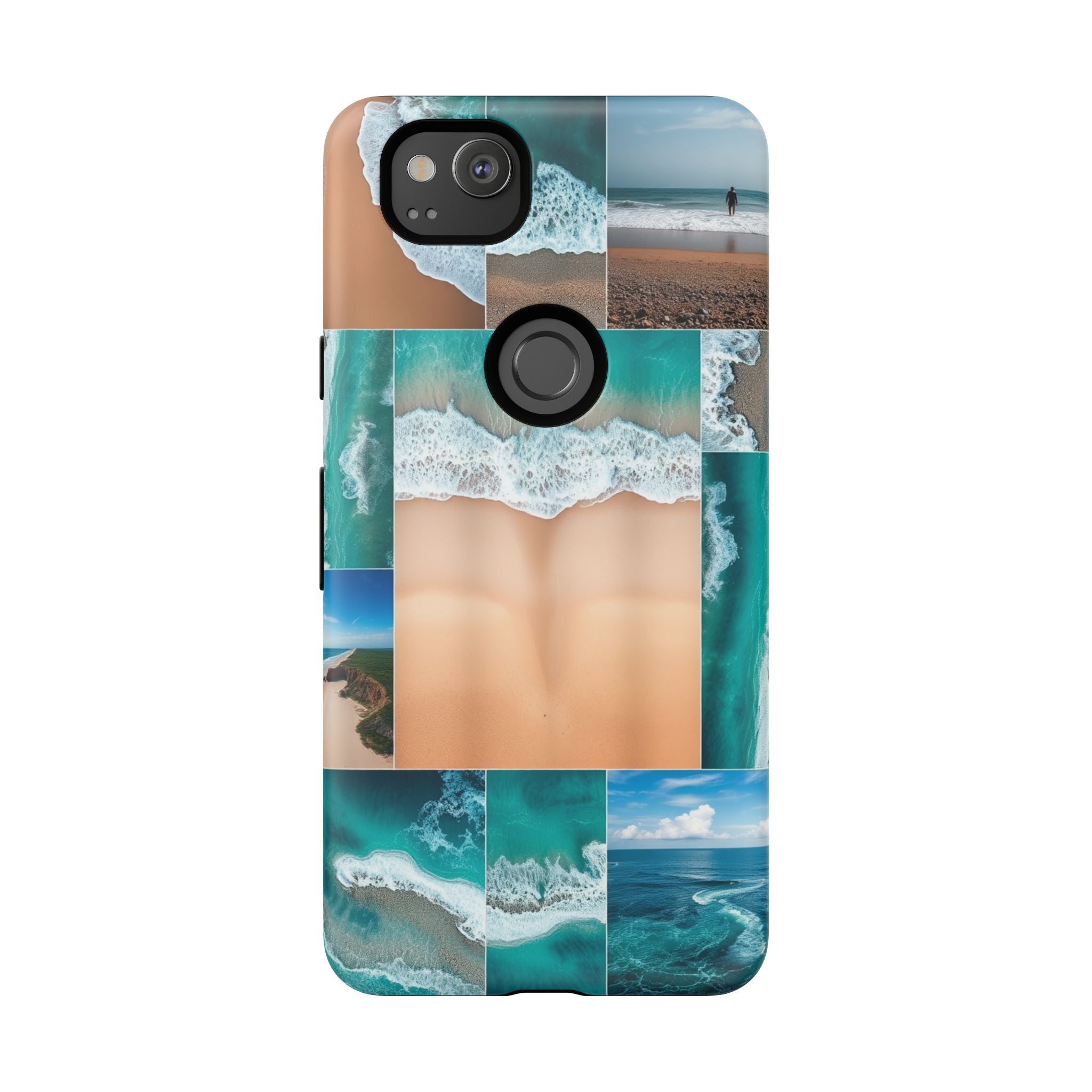 Beach Ocean Google Pixel Case Summer Vibe Coastal Tough Pixel Phone Case for Beach Lovers Travel Aesthetic Tropical Google Case Gift